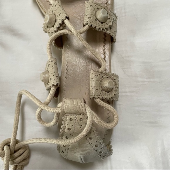 BALENCIAGA Arena Espadrille Ankle Wrap Gladiator Sandals - Picture 6 of 16